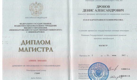 Диплом магистра Дронов Д.А.